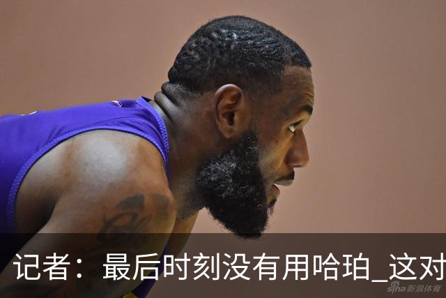 记者：最后时刻没有用哈珀 这对于马刺来说一定是败笔